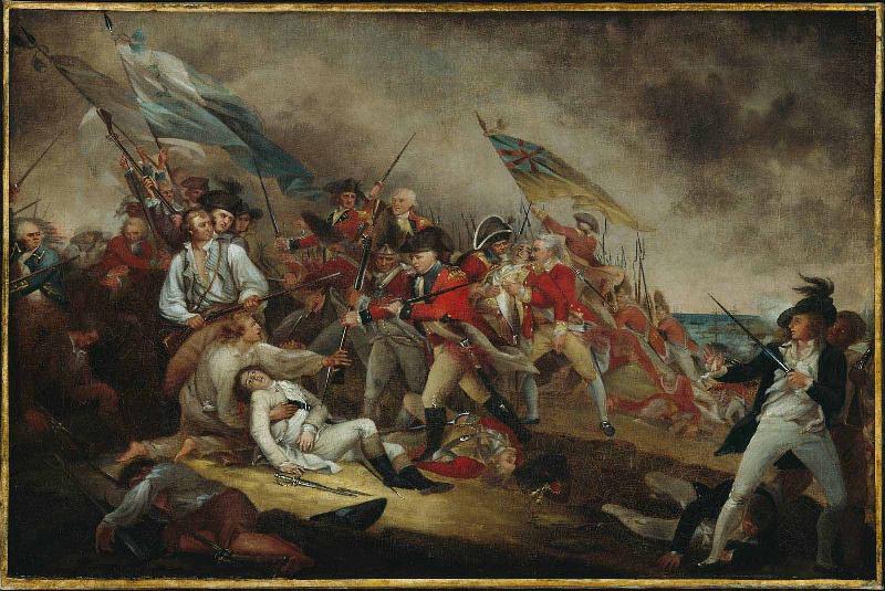 John Trumbull The Death of General Warren at the Battle of Bunker s Hill Sweden oil painting art
